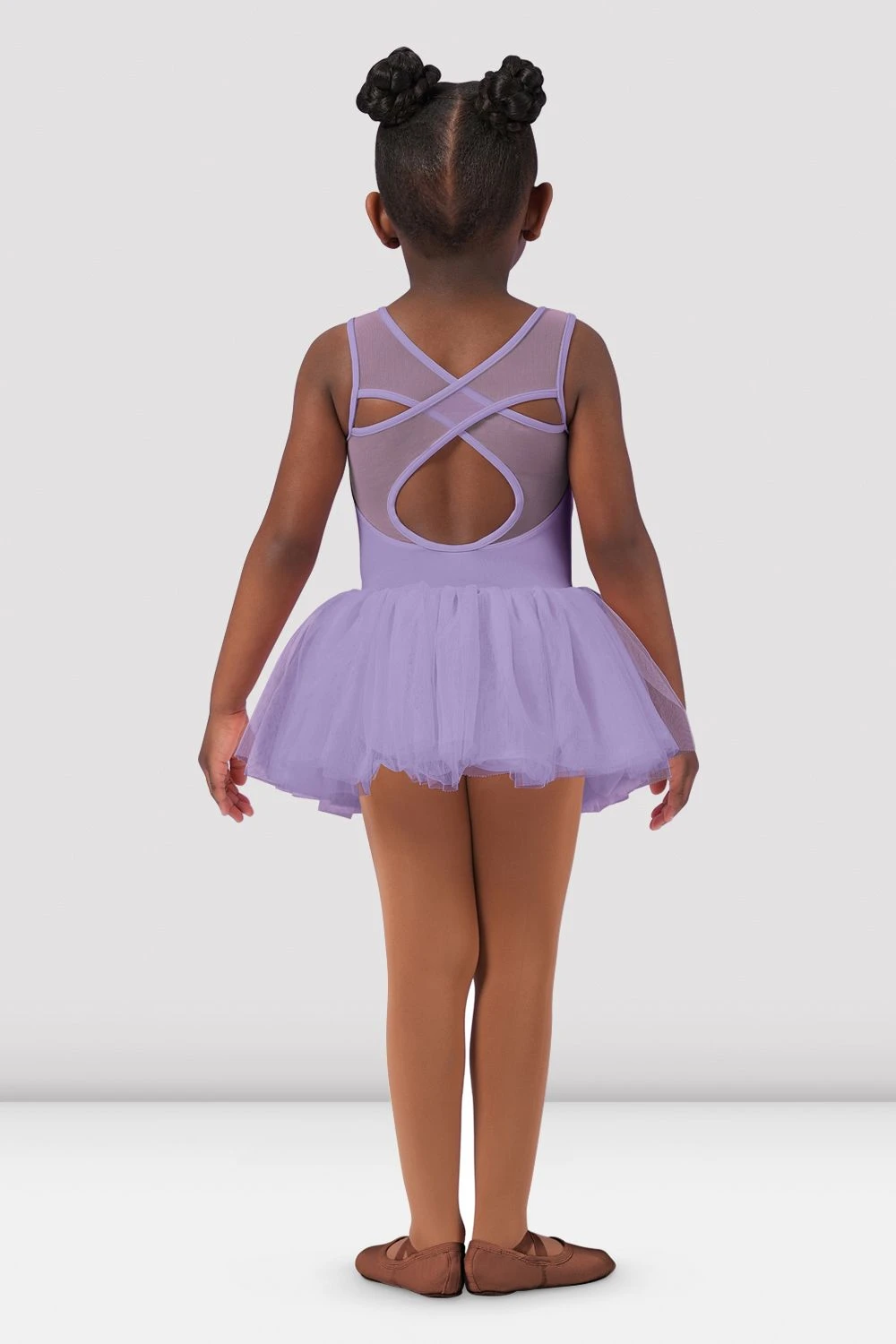 Girls Lyra Cross Back Tutu Dress 4 Girls Lyra Cross Back Tutu Dress - Image 2