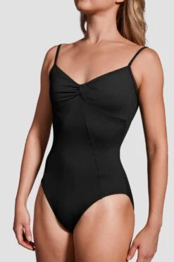Ladies Mirella Black Label Twist Camisole Leotard -Bloch B6zv64Nj