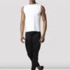 Mens/Boys Fitted Muscle Top -Bloch BLOCH MP002 BLK MT011 WHT 0417
