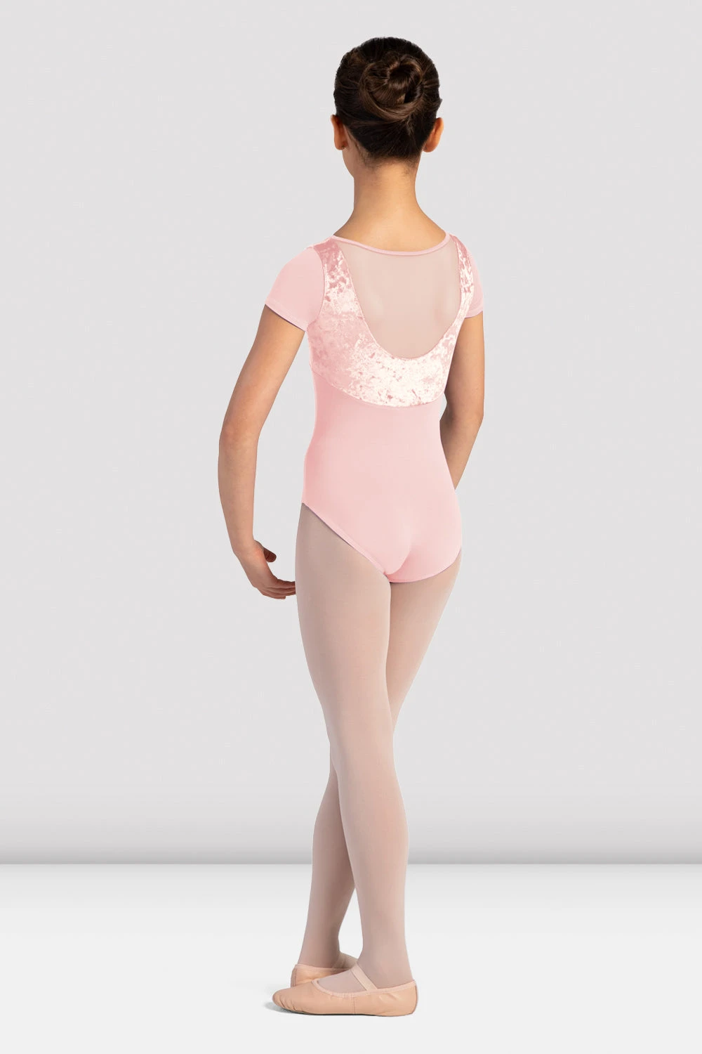 Girls Andie Velvet Cap Sleeve Leotard 4 Girls Andie Velvet Cap Sleeve Leotard - Image 2