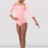 Girls Gemma 3/4 Sleeve Leotard 1 Girls Gemma 3/4 Sleeve Leotard -Bloch CL4626 CDP Front f659cb99 6492 45f1 8192 c1851ff3234b