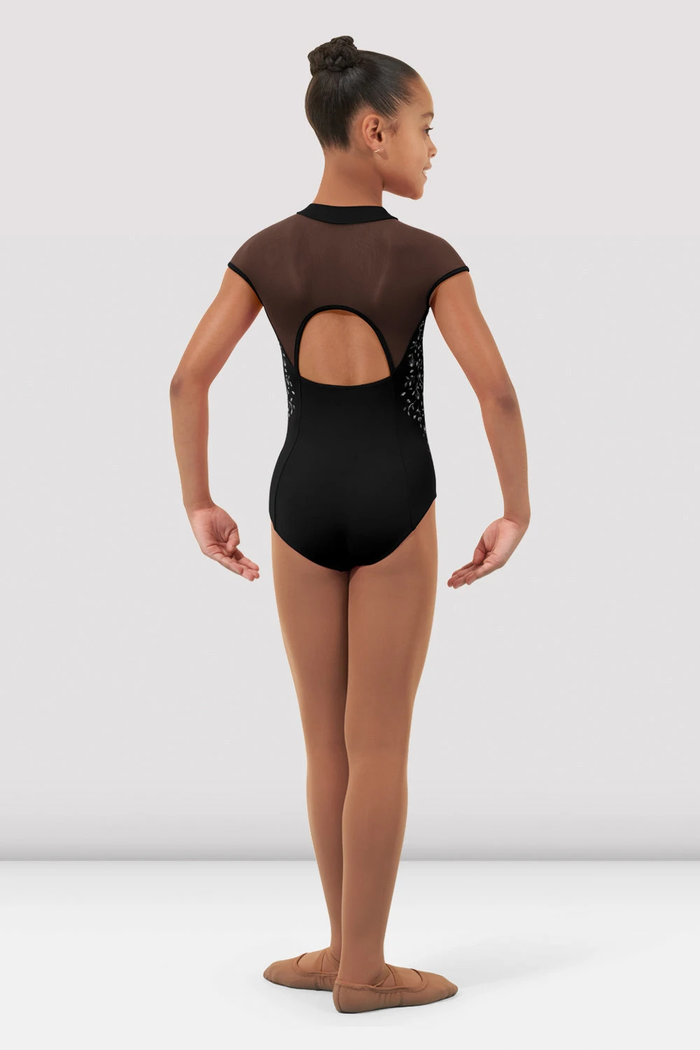 Girls Vanessa Zipper Leotard 4 Girls Vanessa Zipper Leotard - Image 2
