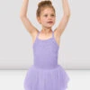 Girls Elara Mesh Back Tutu Dress 2 Girls Elara Mesh Back Tutu Dress -Bloch CL4687 LLC FRONT