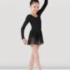 Girls Long Sleeve Skirted Leotard