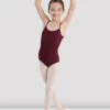 Girls Basic Camisole Leotard 2 Girls Basic Camisole Leotard -Bloch CL5407 BUR 01