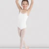Girls Basic Camisole Leotard -Bloch CL5407 WHT 01