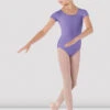 Girls Dujour Cap Sleeve Leotard