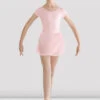 Girls Prisha Short Sleeve Skirted Leotard -Bloch CL8262 LPK 01