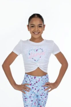 BLOCH X Flo Active Twist Front Tee