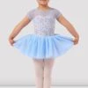 Girls Mirella Ditsy Floral Cap Sleeve Tutu Dress -Bloch J8tihbac