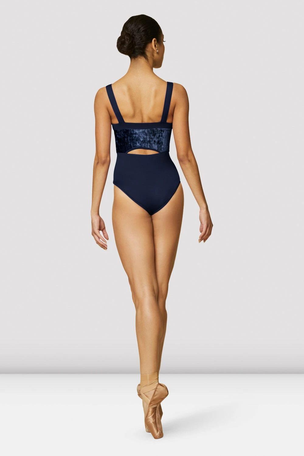 Tween Akira Velvet Wide Strap Leotard 4 Tween Akira Velvet Wide Strap Leotard - Image 2