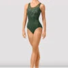 Ladies Lana Mirage Print Scoop Neck Leotard