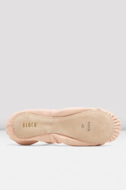 Childrens Belle Leather Ballet Shoes -Bloch Lgsu3ndY