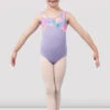 Girls Mirella Watercolor Tank Leotard -Bloch M482C LLC FRONT