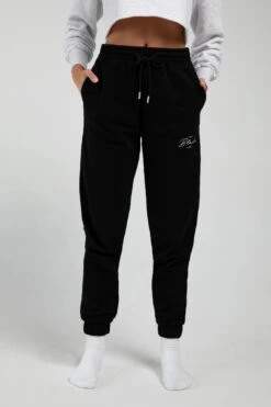 Off-Duty High Waist Joggers 8 Off-Duty High Waist Joggers -Bloch OF3 0000s 0009 PLW5009 BLK FrontDetail