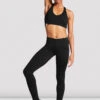 Ladies Hannay Leggings 1 Ladies Hannay Leggings -Bloch P1958 BLK FRONT
