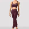 Ladies Tiana Panelled 7/8th Leggings 2 Ladies Tiana Panelled 7/8th Leggings -Bloch P9338 MSK FRONT