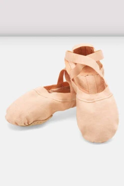 Childrens Synchrony Stretch Canvas Ballet Shoes 18 Childrens Synchrony Stretch Canvas Ballet Shoes -Bloch PMFDXbiQ