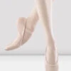 Ladies Dansoft Leather Ballet Shoes 2 Ladies Dansoft Leather Ballet Shoes -Bloch S0205 TPK 01