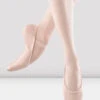 Toddler Dansoft Leather Ballet Shoes -Bloch S0205 TPK 01 88855afa 9c3c 41ec 9bed eb32a3feba87