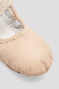 Ladies Odette Leather Ballet Shoes -Bloch S0246L PNK 10