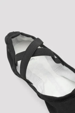 Childrens Performa Stretch Canvas Ballet Shoes -Bloch S0284M BLK 09 40e3bde0 6acf 49d5 bff5 589e1178ba1d
