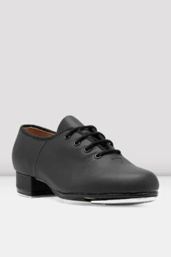 Childrens Jazz Tap Leather Tap Shoes -Bloch S0301L BLK 03