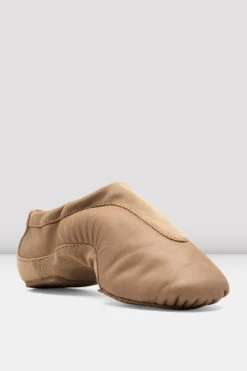 Childrens Pulse Leather Jazz Shoes -Bloch S0470L TAN 03 a9e82914 6011 42bf a175 54801a7bf564