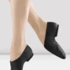 Childrens Neo-Flex Slip On Leather Jazz Shoes -Bloch S0495 BLK 01