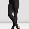 Girls Contoursoft Stirrup Tights -Bloch T0984L BLK