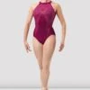 Ladies Anya Halterneck Print Leotard -Bloch VZdDydBA