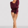 Ladies Celine Jumper -Bloch Z0959 BUR FRONT