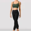 Ladies Polina Mirage Print Mesh Crop Top -Bloch Z9347 SCM FRONT