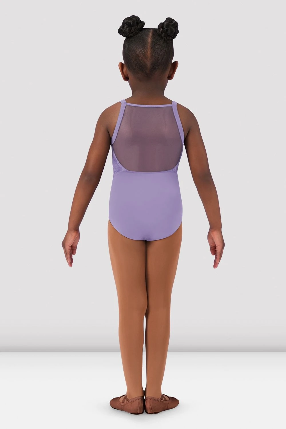 Girls Kendra Mesh Back Leotard 4 Girls Kendra Mesh Back Leotard - Image 2