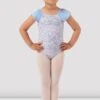 Girls Mirella Ditsy Floral Frill Sleeve Leotard 1 Girls Mirella Ditsy Floral Frill Sleeve Leotard -Bloch x 6q SZM